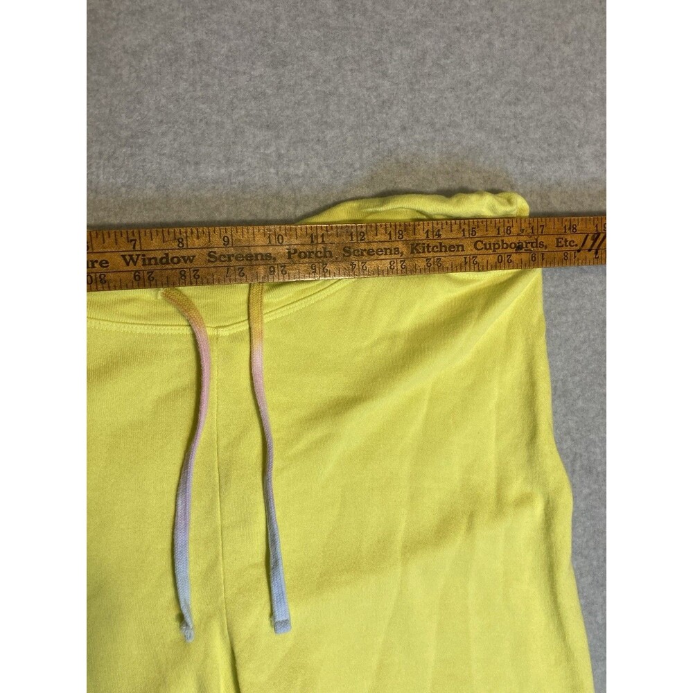 sundry Joggers Anthropologie Sz 3 Soft Yellow Tye Dye Drawstring Comfy Lounge - Picture 8 of 9